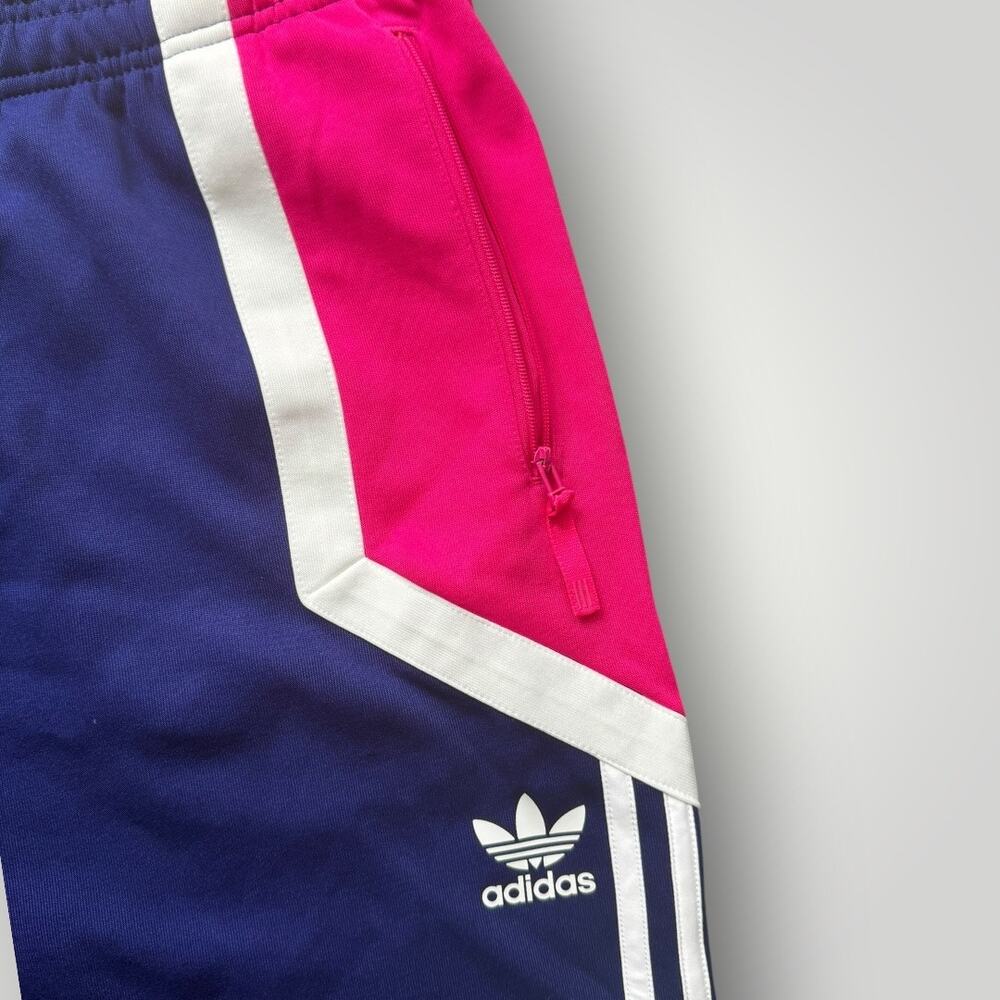 2016 ADIDAS Originals Nova Shorts Blue Pink White Sz Large L DQ2905 $60 NWT - Picture 4 of 7